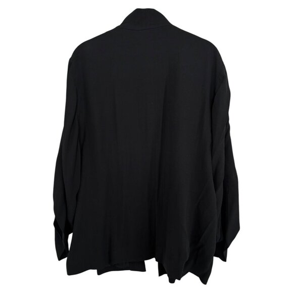 Eileen Fisher Silk Tulip Sleeve Open Jacket - Picture 5 of 6